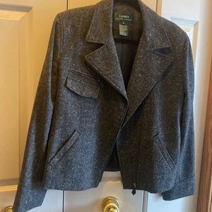 Jacket Acrylic , wool and spandex, fitted